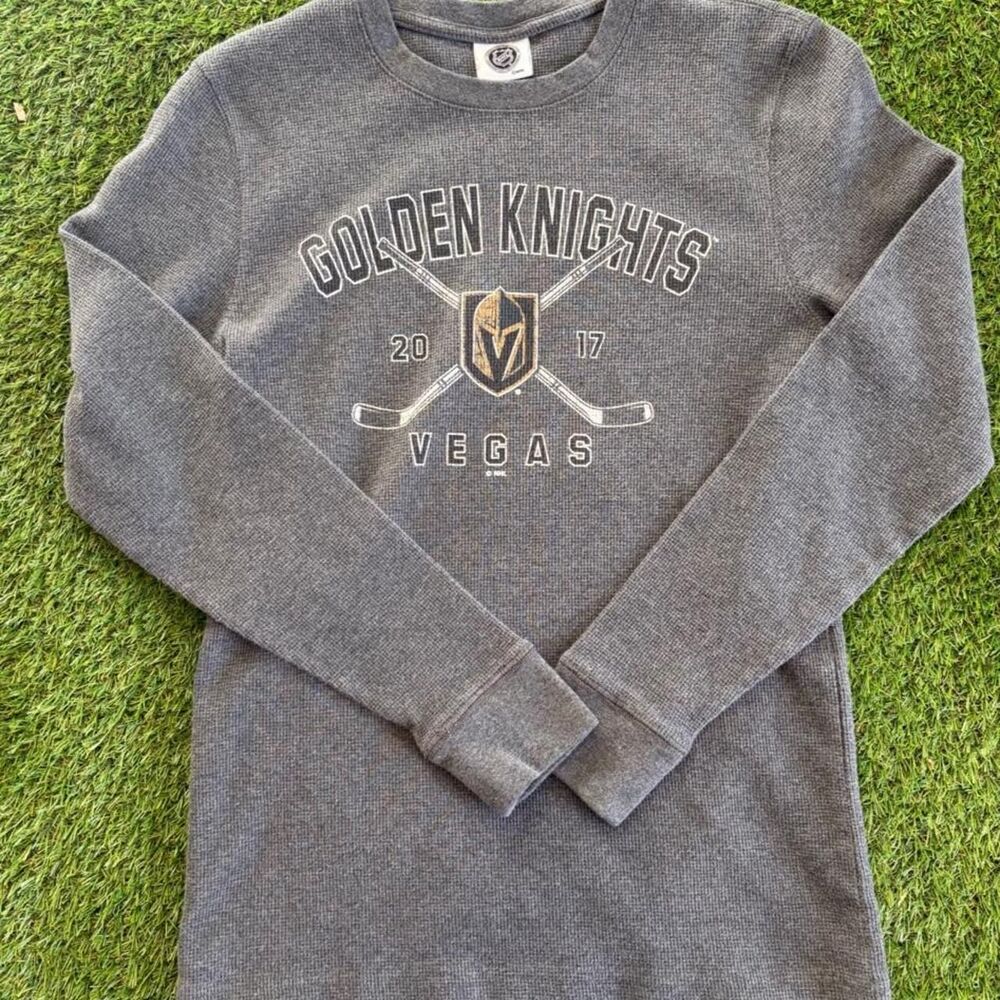 Nhl Men's Grey Shirt